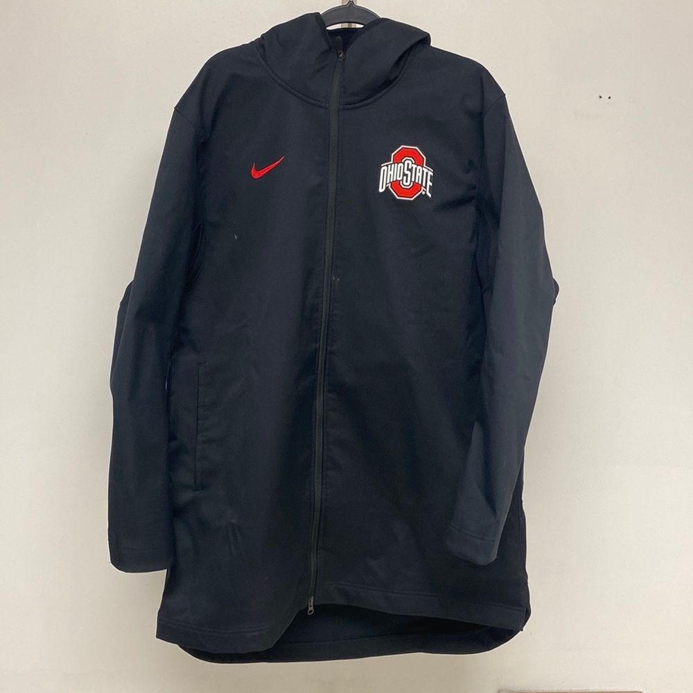 Ohio State Nike Dri-fit thick fleece-lined rain jacket. Size XXL